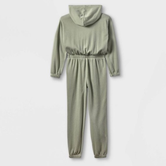 Art Class Girls' Cozy Hooded Jumpsuit XL(14/16) - Picture 2 of 3